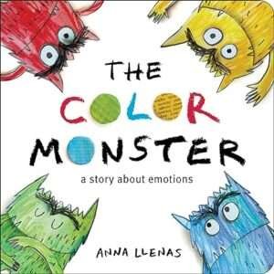 "The Color Monster: A Story About Emotions" by Anna Llenas Book
