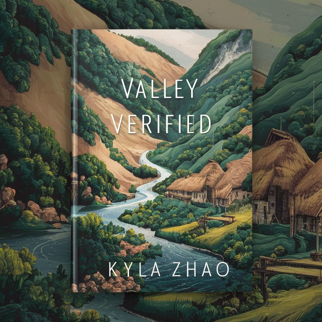 A Fan Made Image Of The Front Cover Of The Book Valley Verified By Kyla Zhao, One Of The Best Romance Novels Of 2025